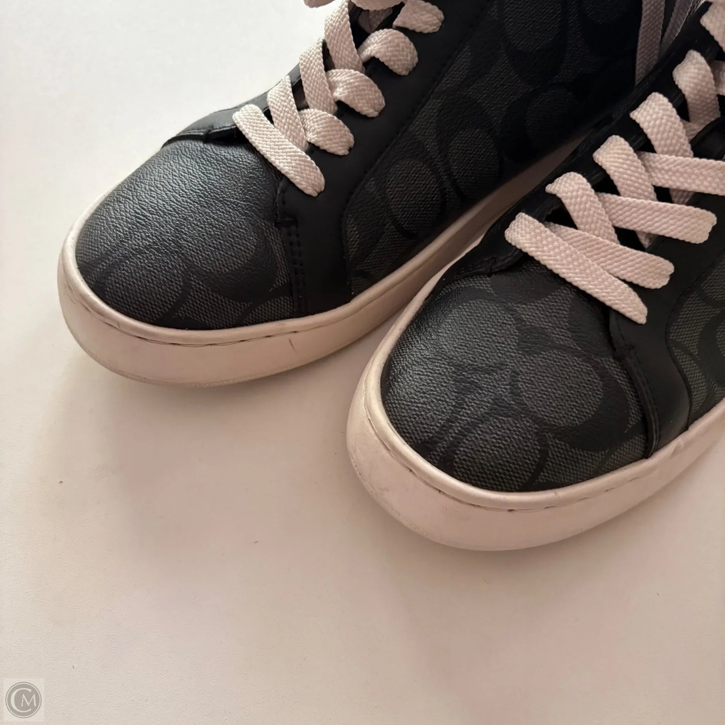 Boots Designer By Coach In Black, Size: 7