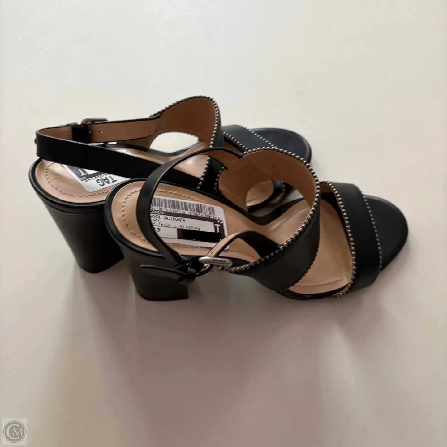 Shoes Designer By Coach In Black, Size: 9