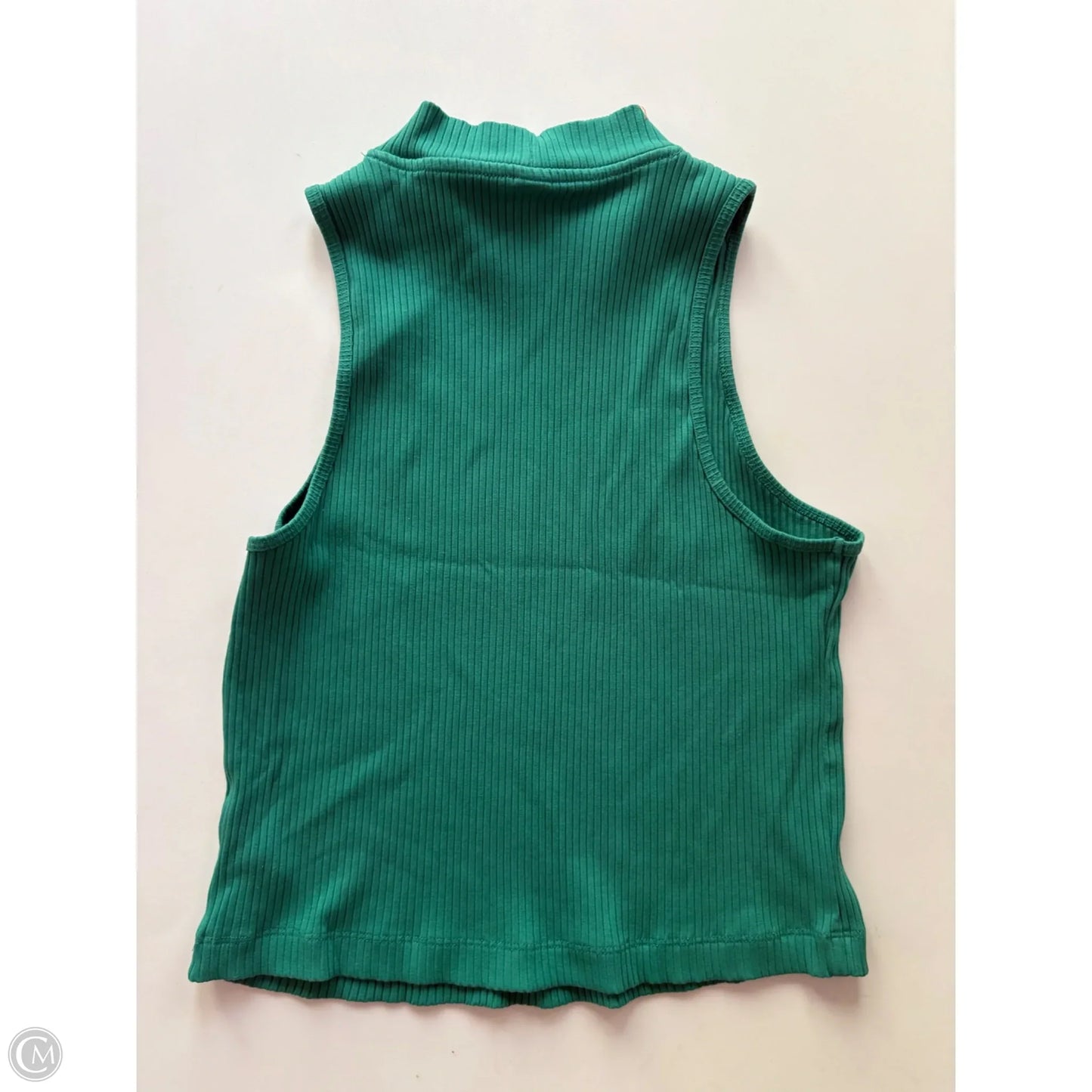 Top Sleeveless By Old Navy In Green, Size: L