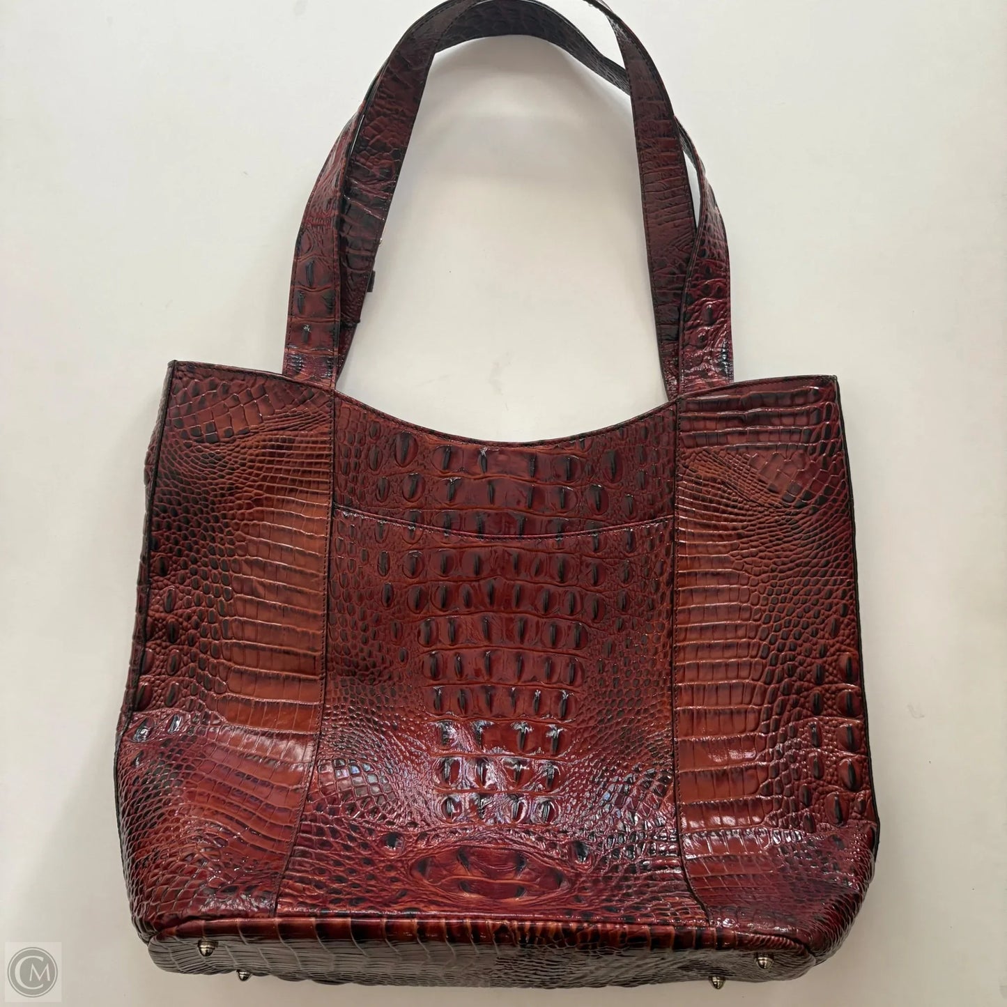 Handbag Designer By Brahmin, Size: Large