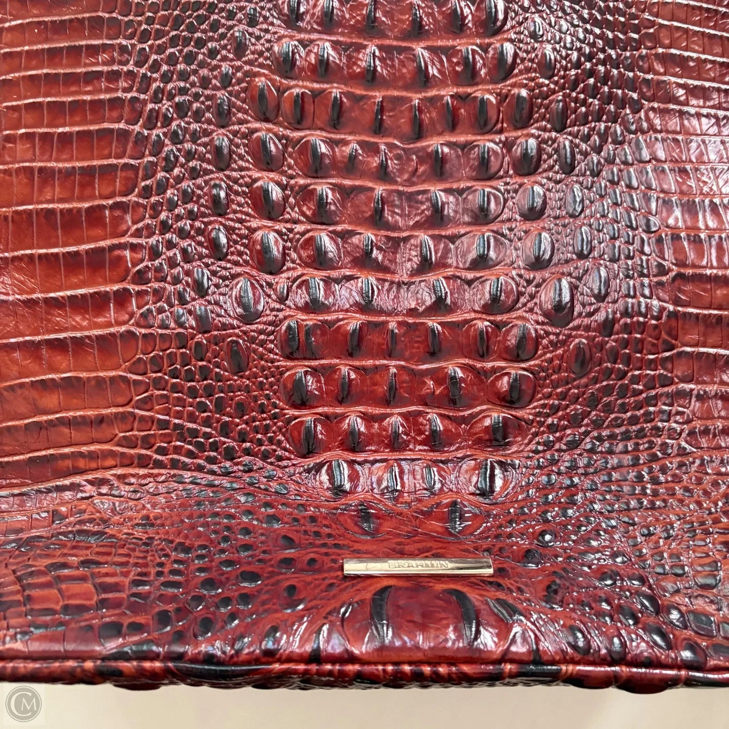 Handbag Designer By Brahmin, Size: Large