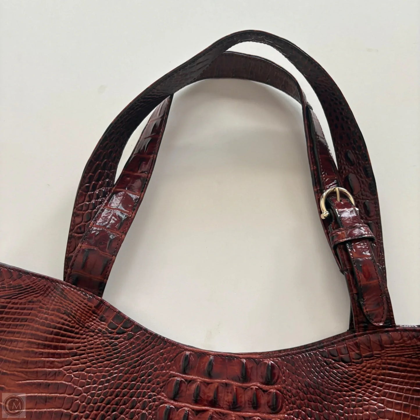 Handbag Designer By Brahmin, Size: Large
