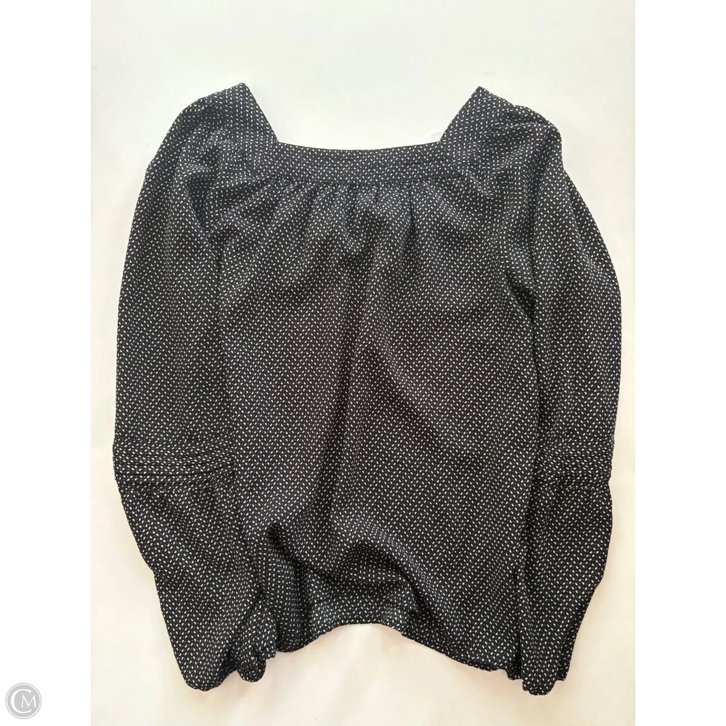 Blouse Long Sleeve By Lc Lauren Conrad In Black, Size: M
