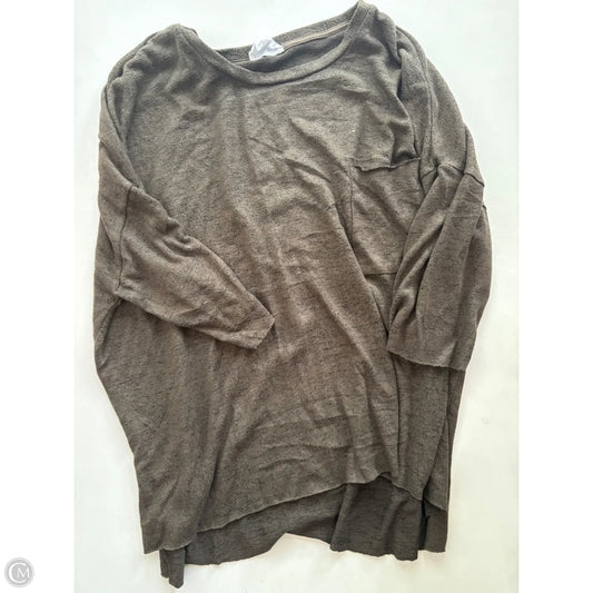 Top Long Sleeve By Republic In Green, Size: 2x