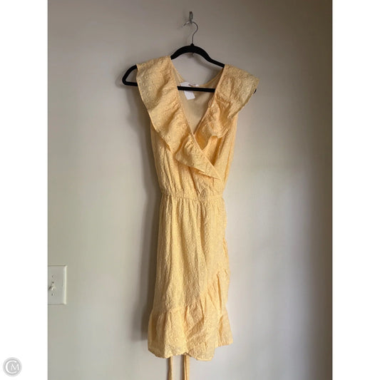 Dress Casual Midi By Lc Lauren Conrad In Yellow, Size: Xl