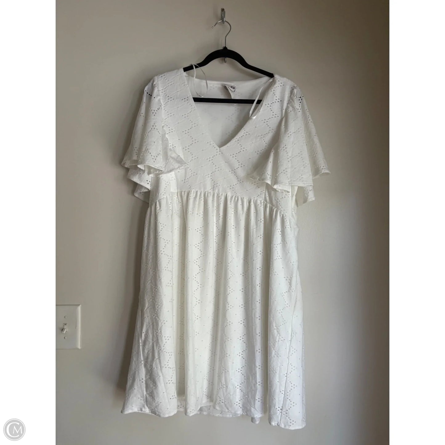 Dress Casual Midi By Arula In White, Size: Xl