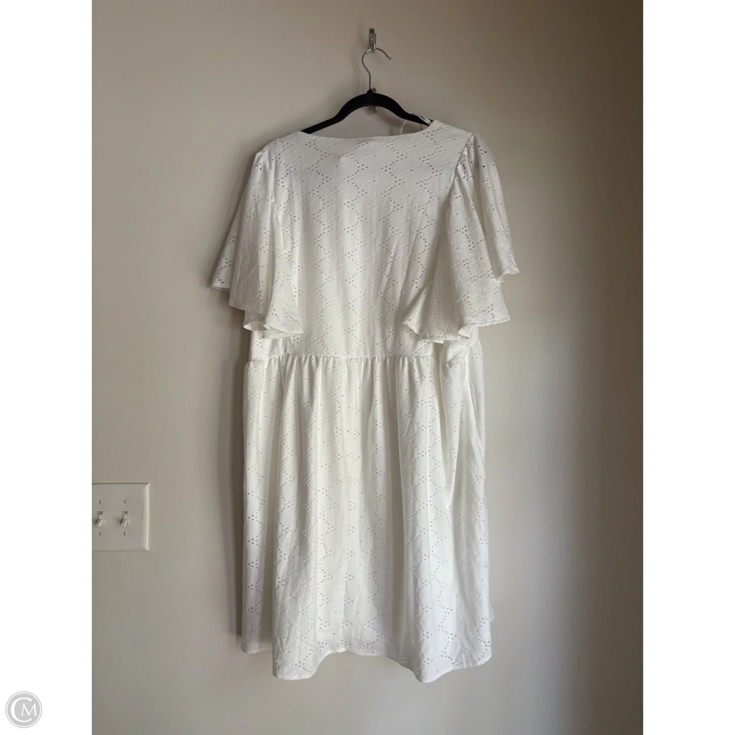 Dress Casual Midi By Arula In White, Size: Xl