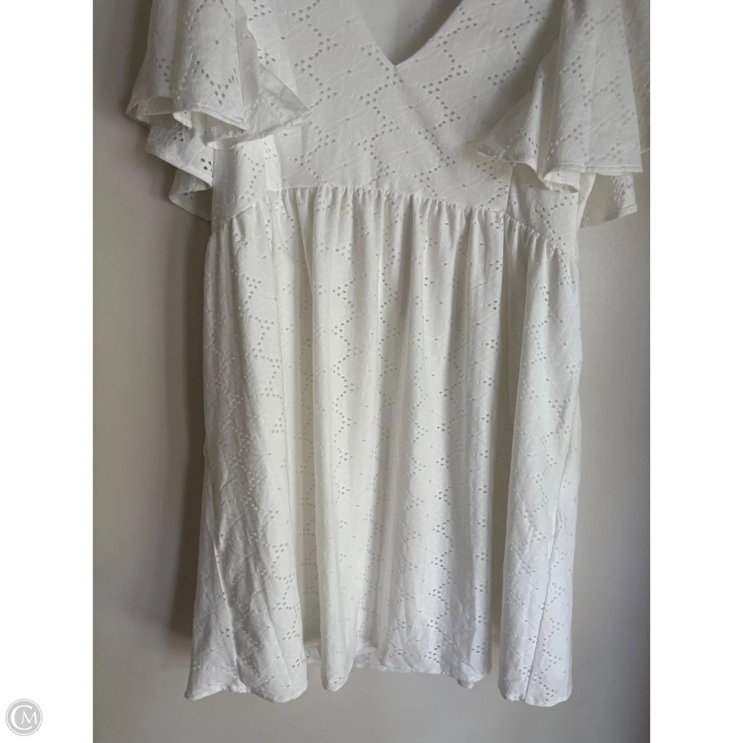 Dress Casual Midi By Arula In White, Size: Xl
