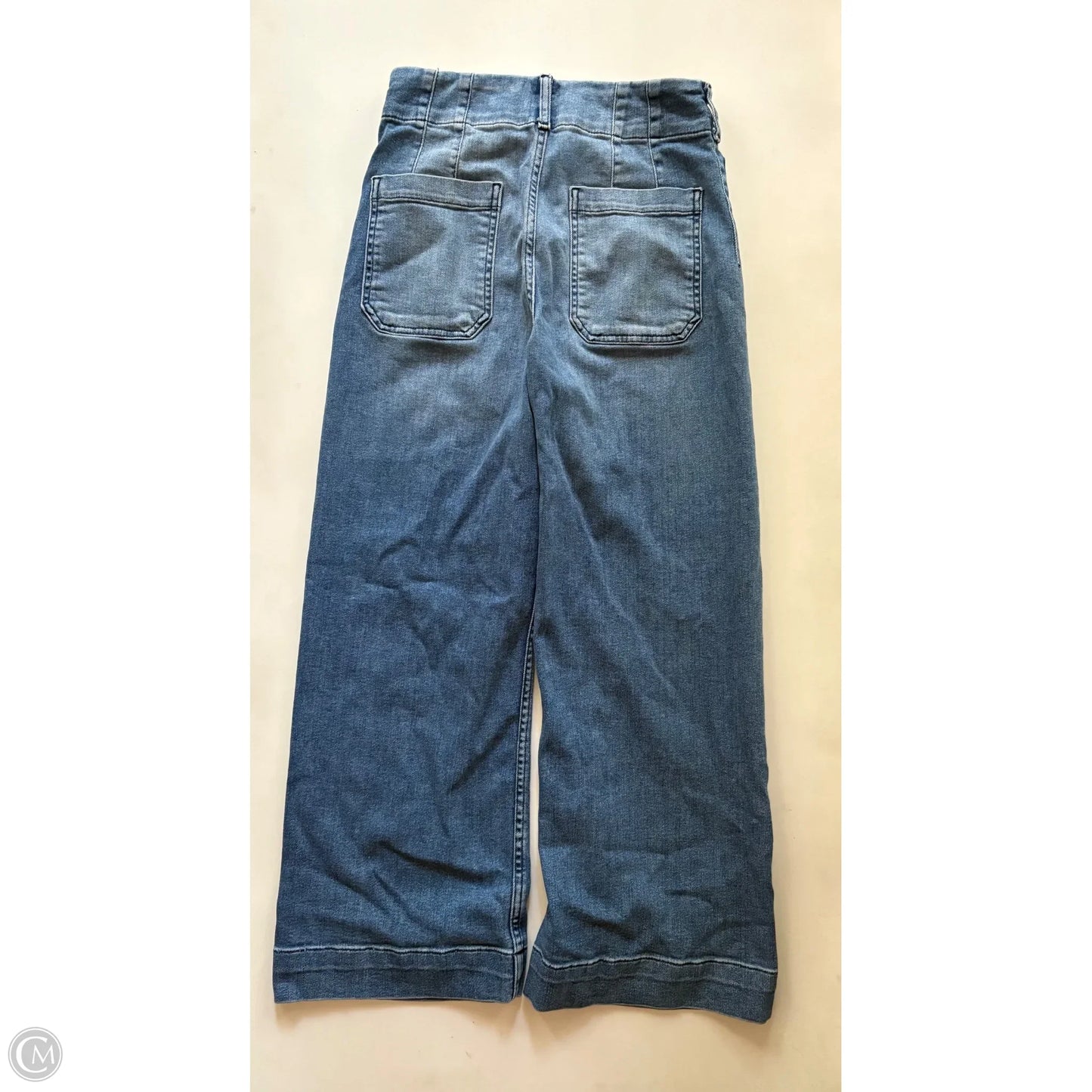 Jeans Wide Leg By Maeve In Blue, Size: 4
