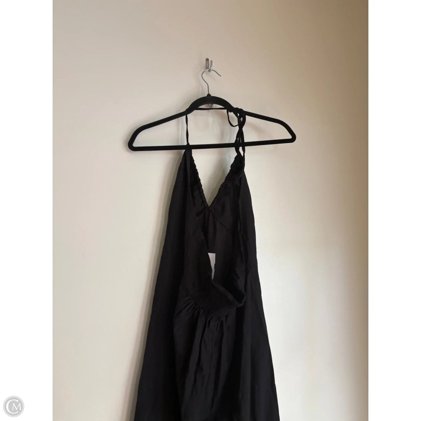 Dress Casual Maxi By H&m In Black, Size: L