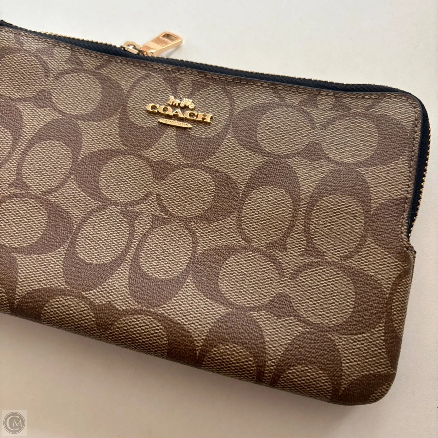 Wristlet Designer By Coach, Size: Large