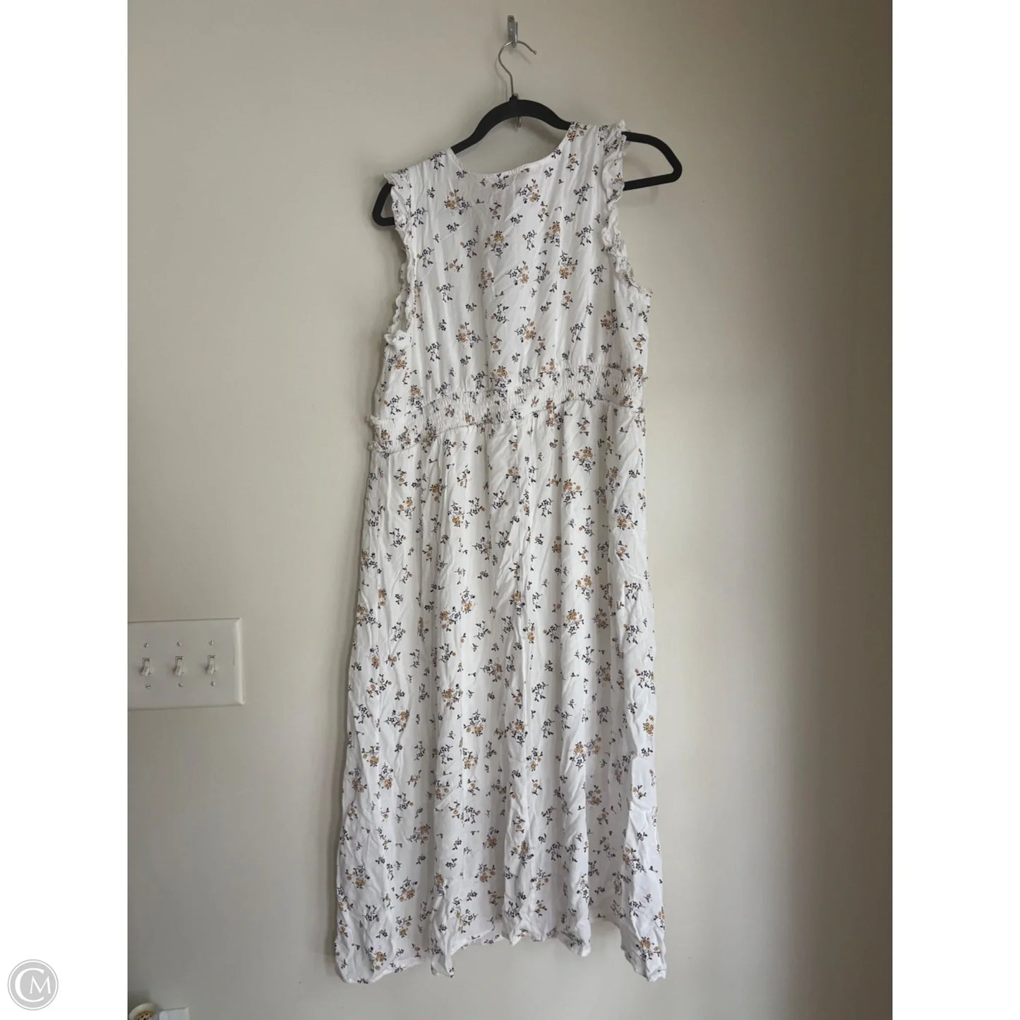 Dress Casual Midi By Ember In Floral Print, Size: 1x