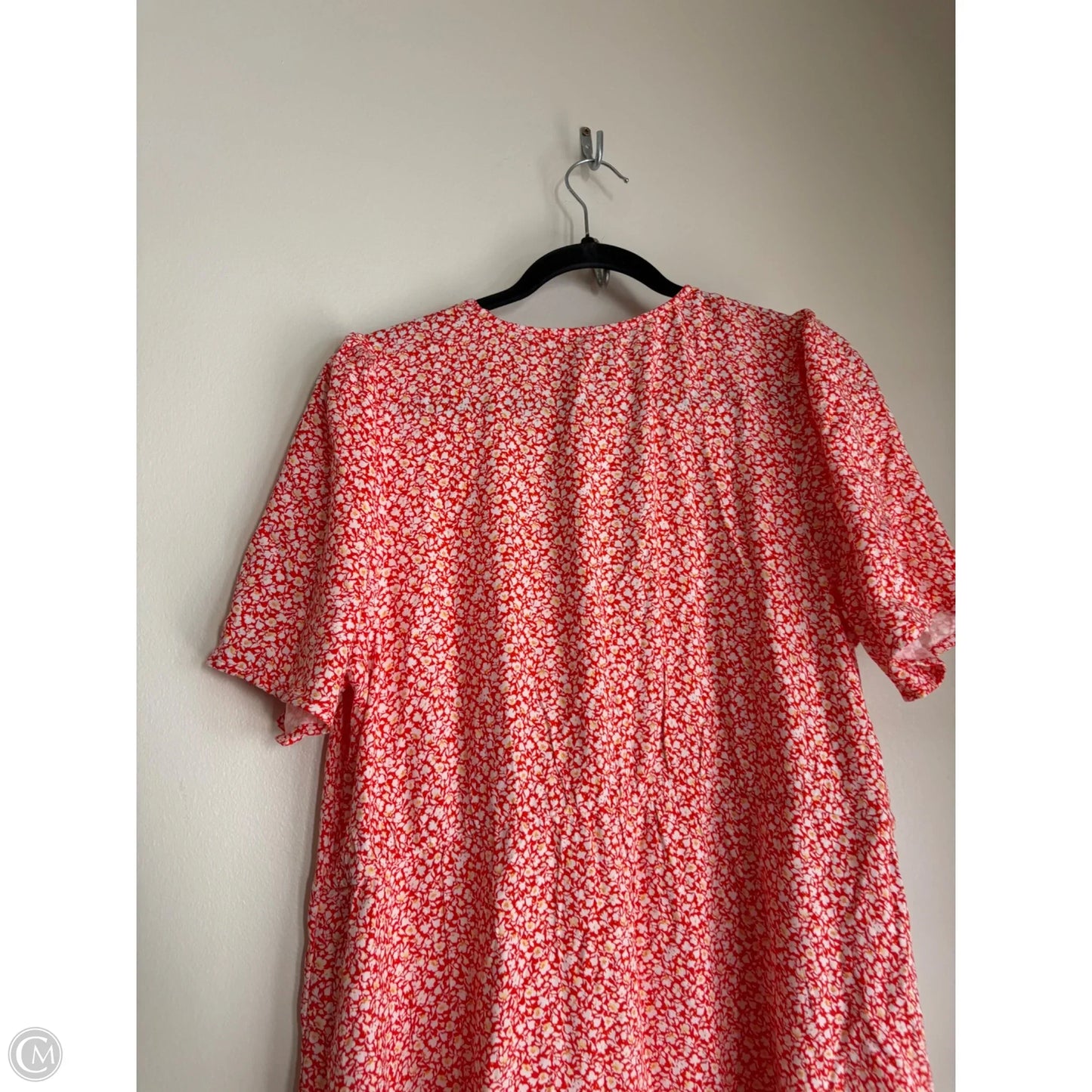 Dress Casual Midi By Old Navy In Orange, Size: Xl