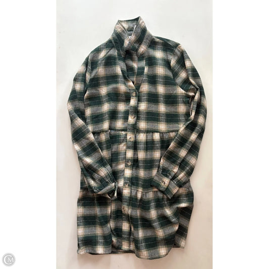 Dress Casual Midi By Hyfve In Plaid Pattern, Size: S