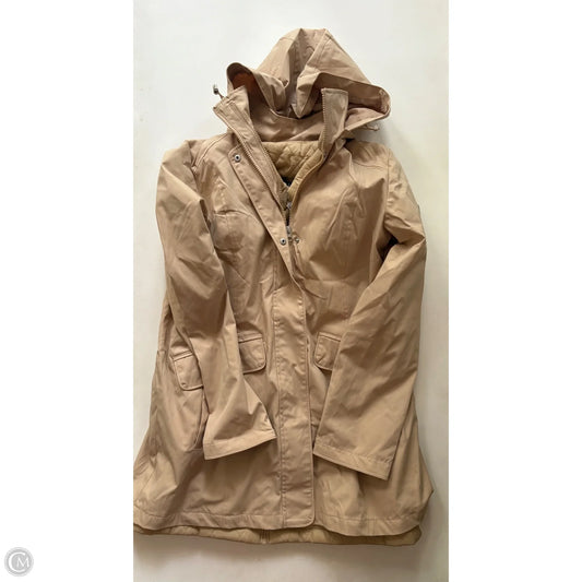 Coat Other By Lands End In Tan, Size: S