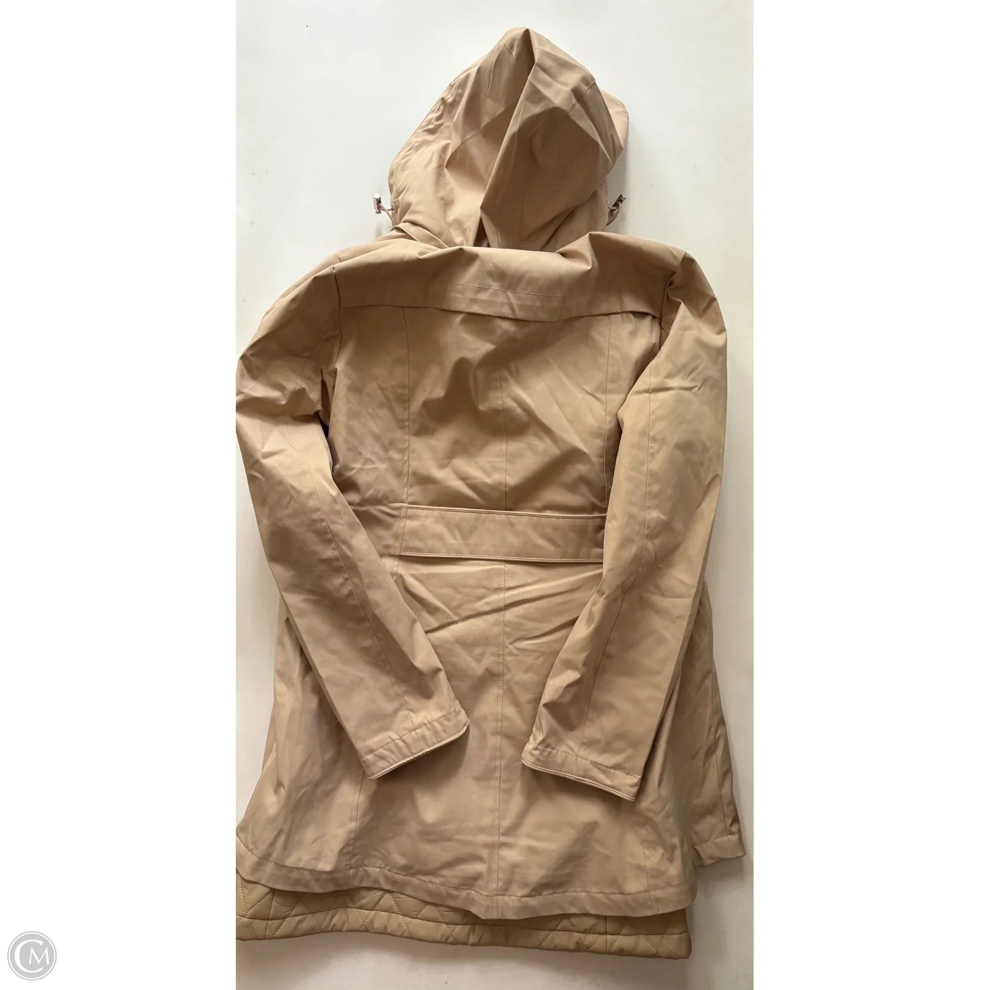 Coat Other By Lands End In Tan, Size: S