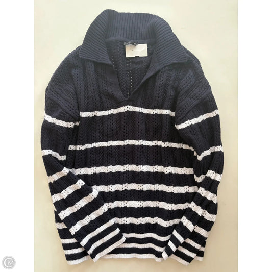 Sweater By Talbots In Navy, Size: L