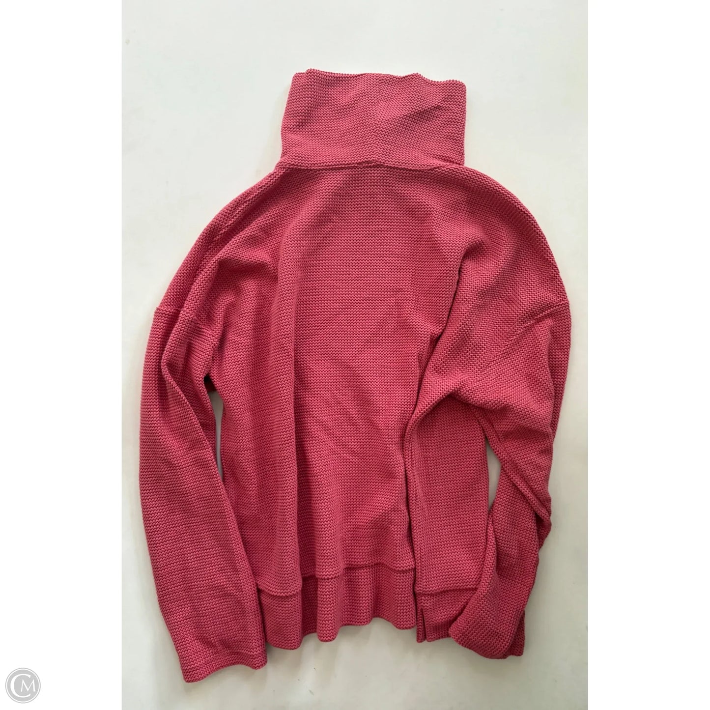 Top Long Sleeve By Talbots In Pink, Size: L