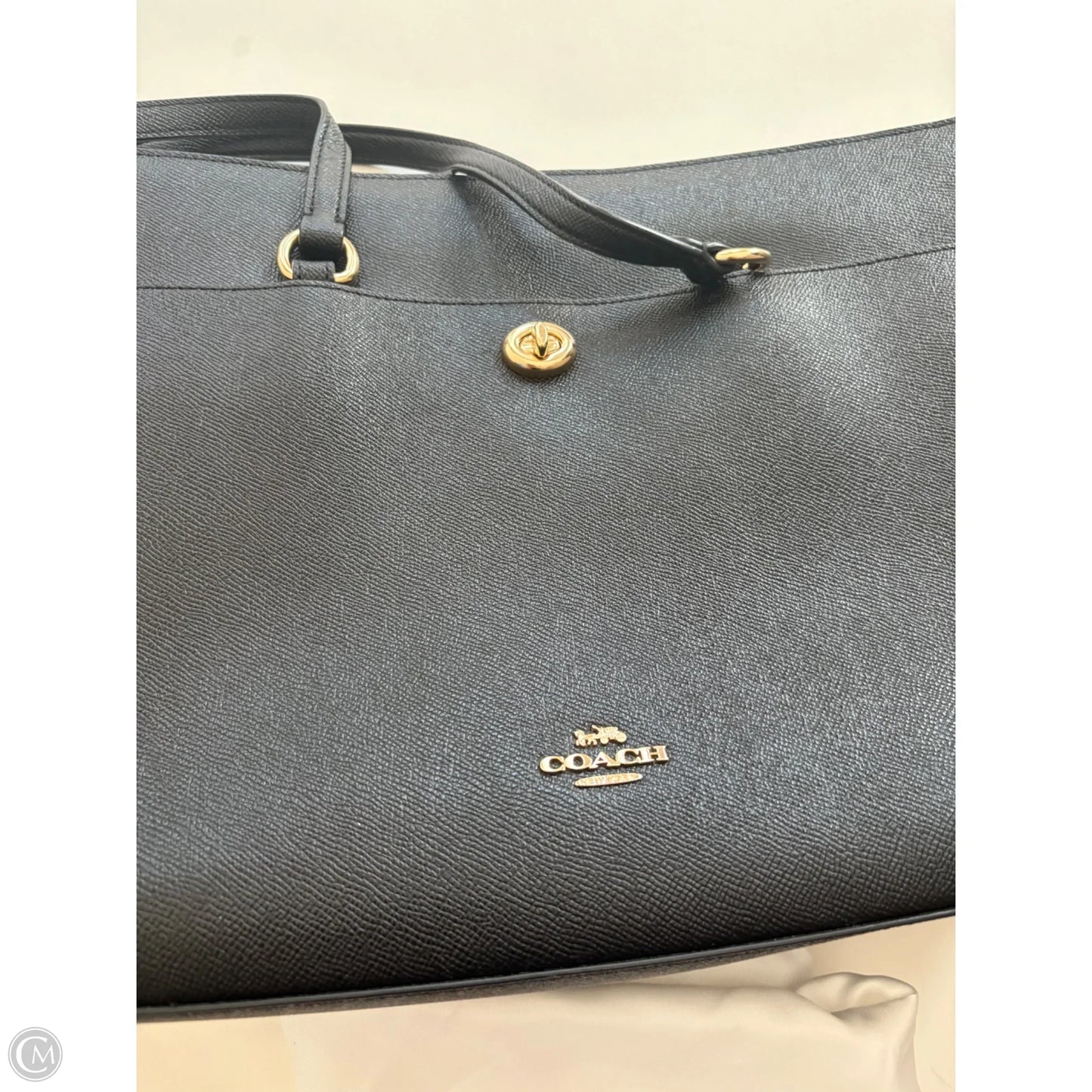 Handbag Designer By Coach, Size: Large