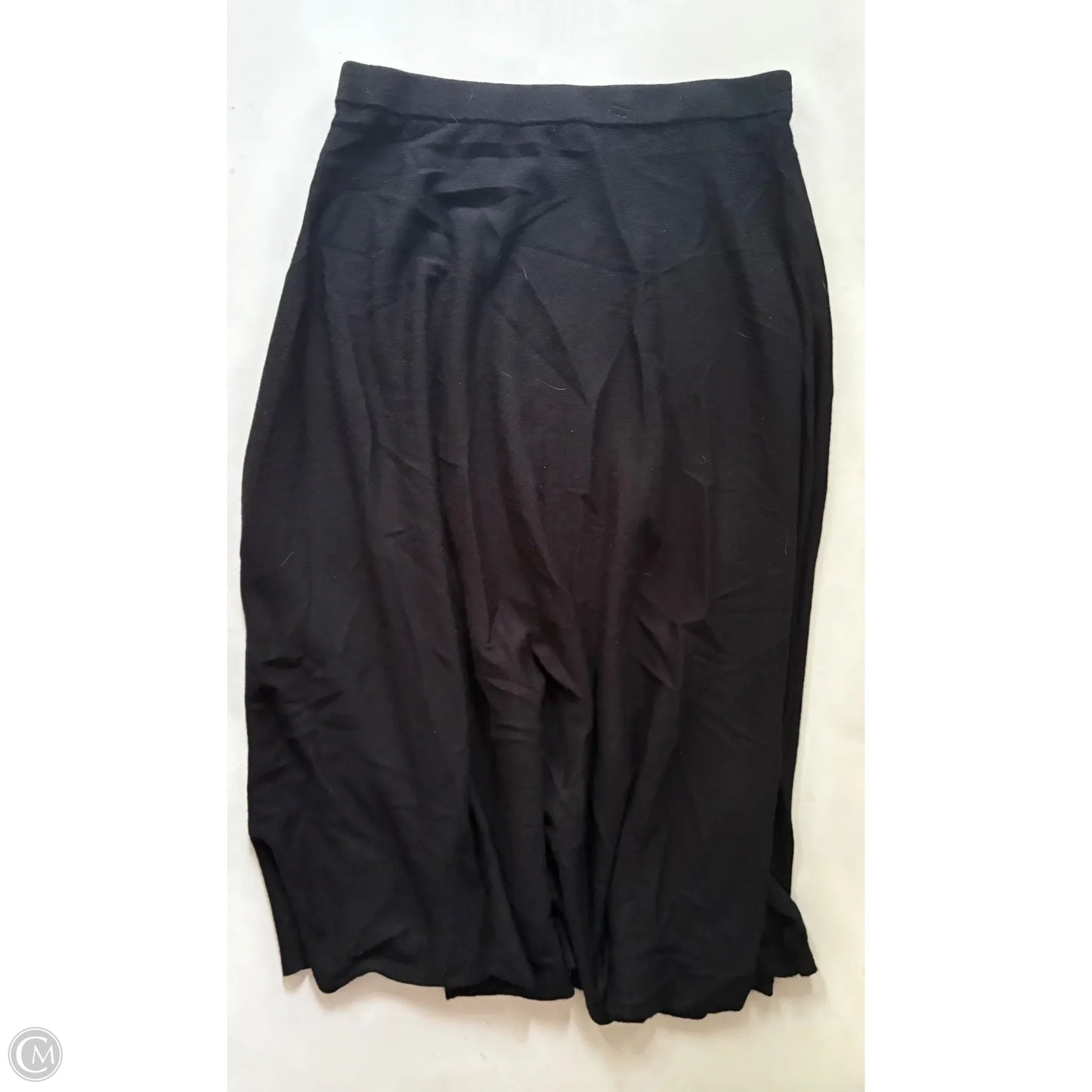 Skirt Maxi By Talbots In Black, Size: 12