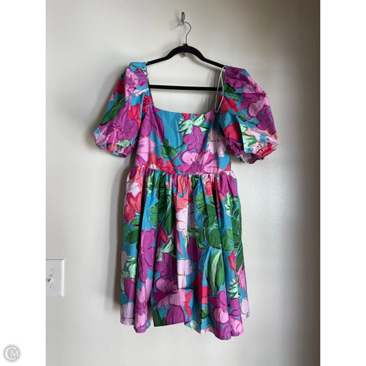 Dress Casual Maxi By Peach Love In Floral Print, Size: S