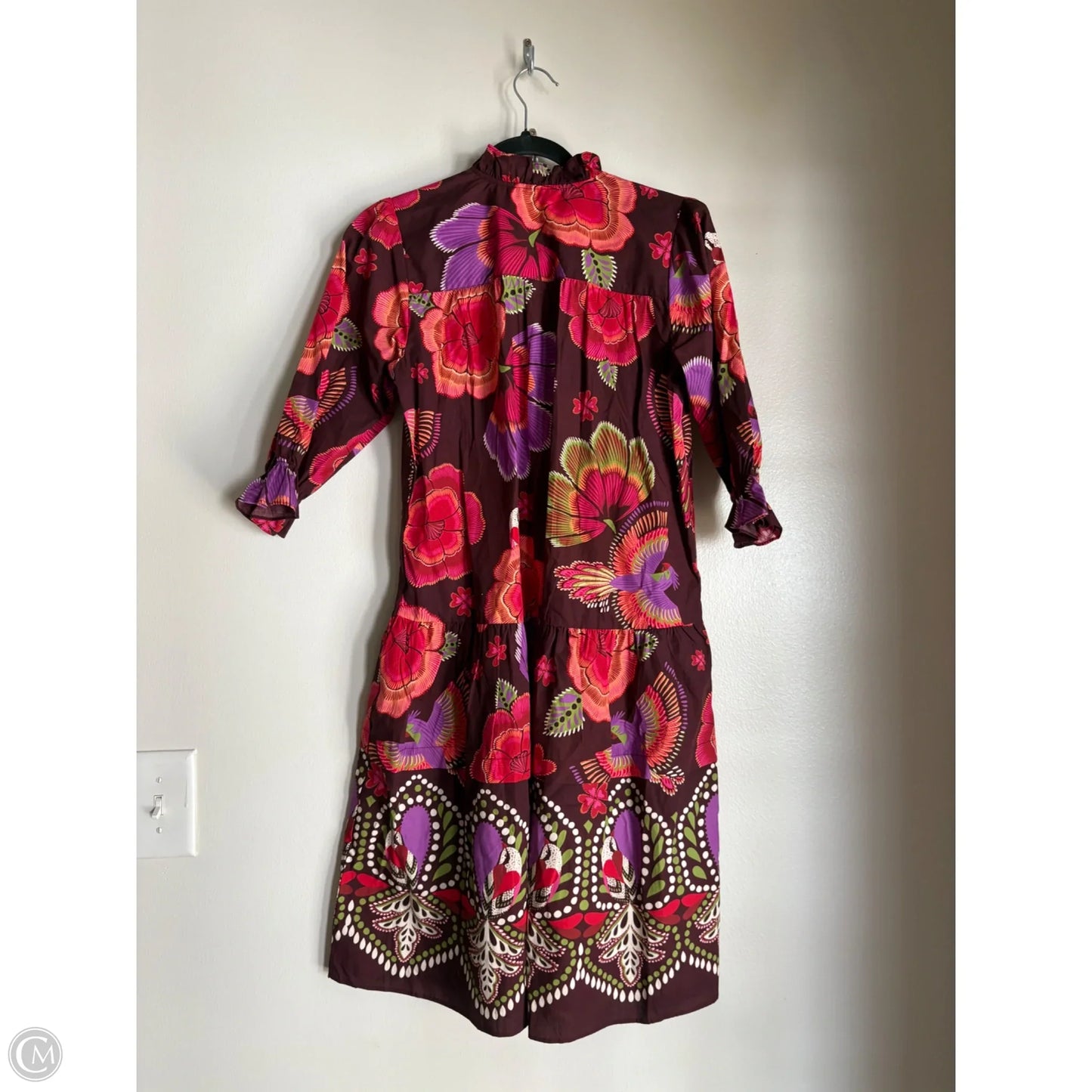 Dress Casual Maxi By Maude Vivante In Floral Print, Size: S
