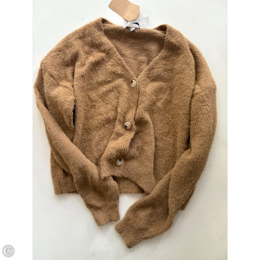 Sweater Cardigan By Cmc In Brown, Size: M