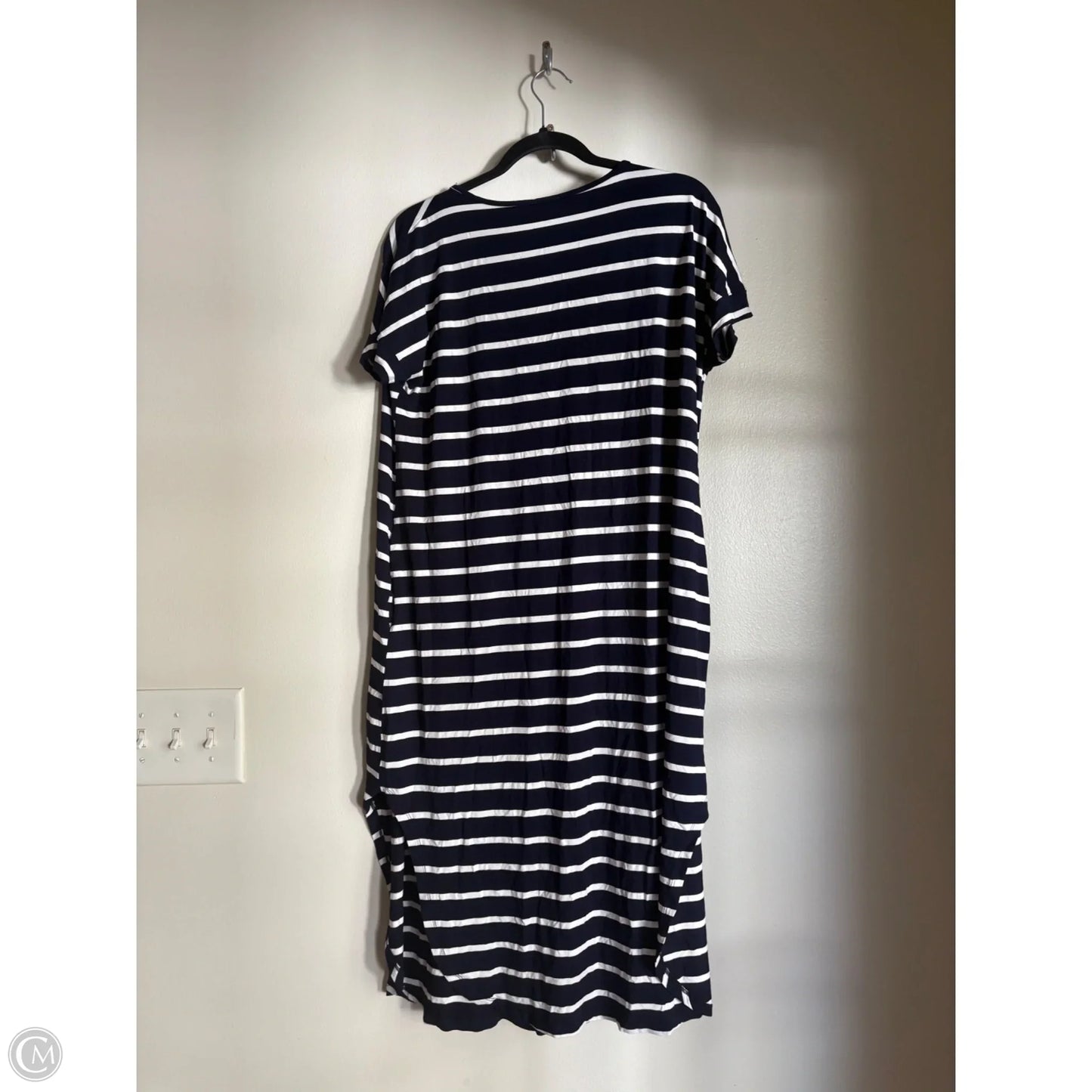 Dress Casual Maxi By Yelete In Striped Pattern, Size: L