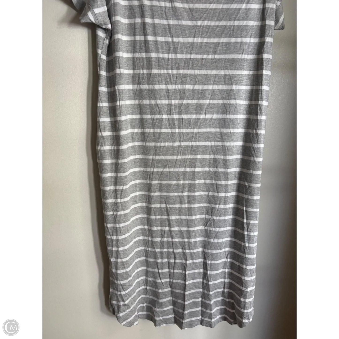 Dress Casual Maxi By Yelete In Striped Pattern, Size: L