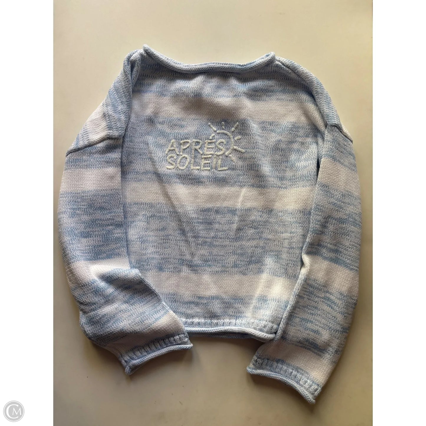 Sweater By Talbots In Blue, Size: L