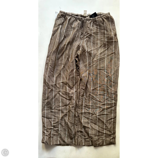 Pants Lounge By H&m In Striped Pattern, Size: L