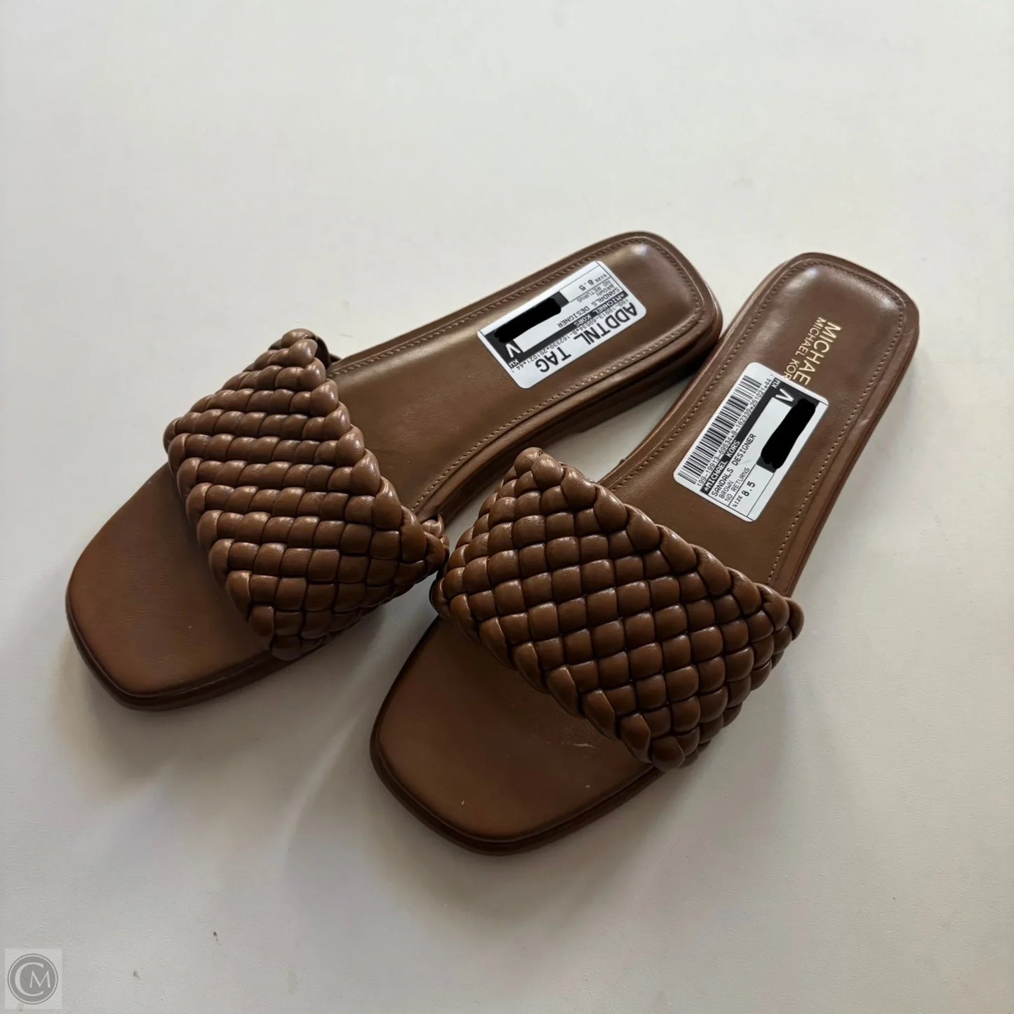 Sandals Designer By Michael Kors In Brown, Size: 8.5