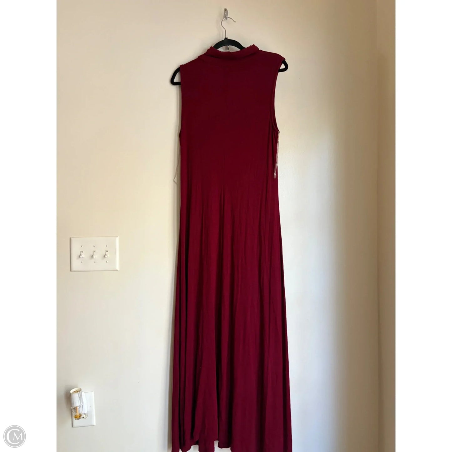 Dress Casual Maxi By A New Day In Red, Size: L