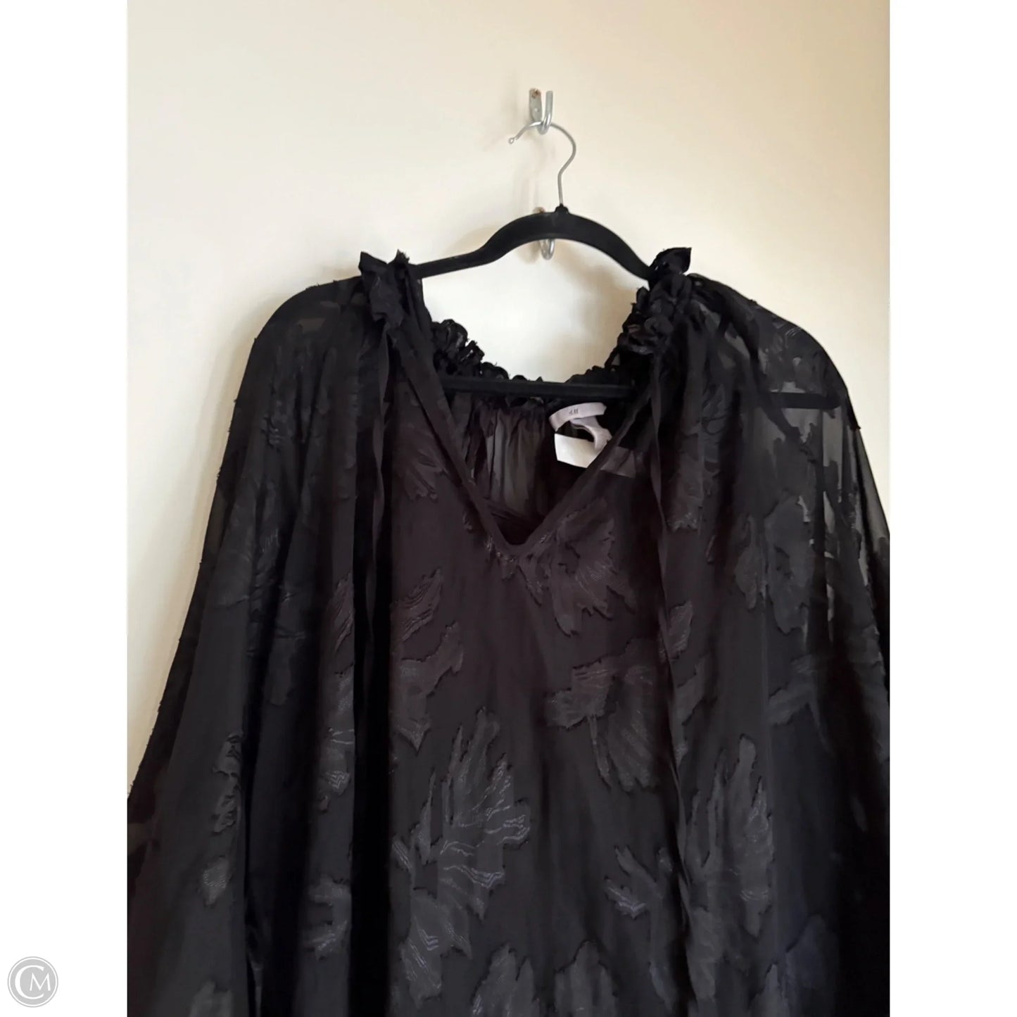 Dress Casual Midi By H&m In Floral Print, Size: L