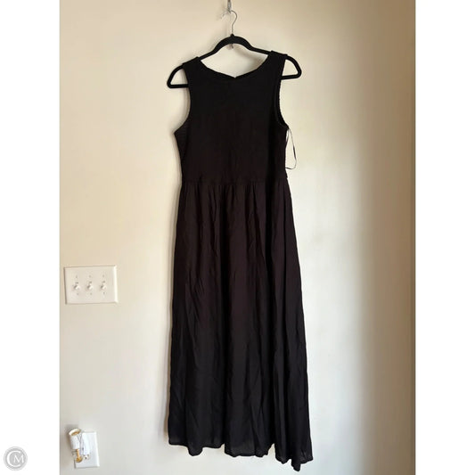 Dress Casual Maxi By Japna In Black, Size: L