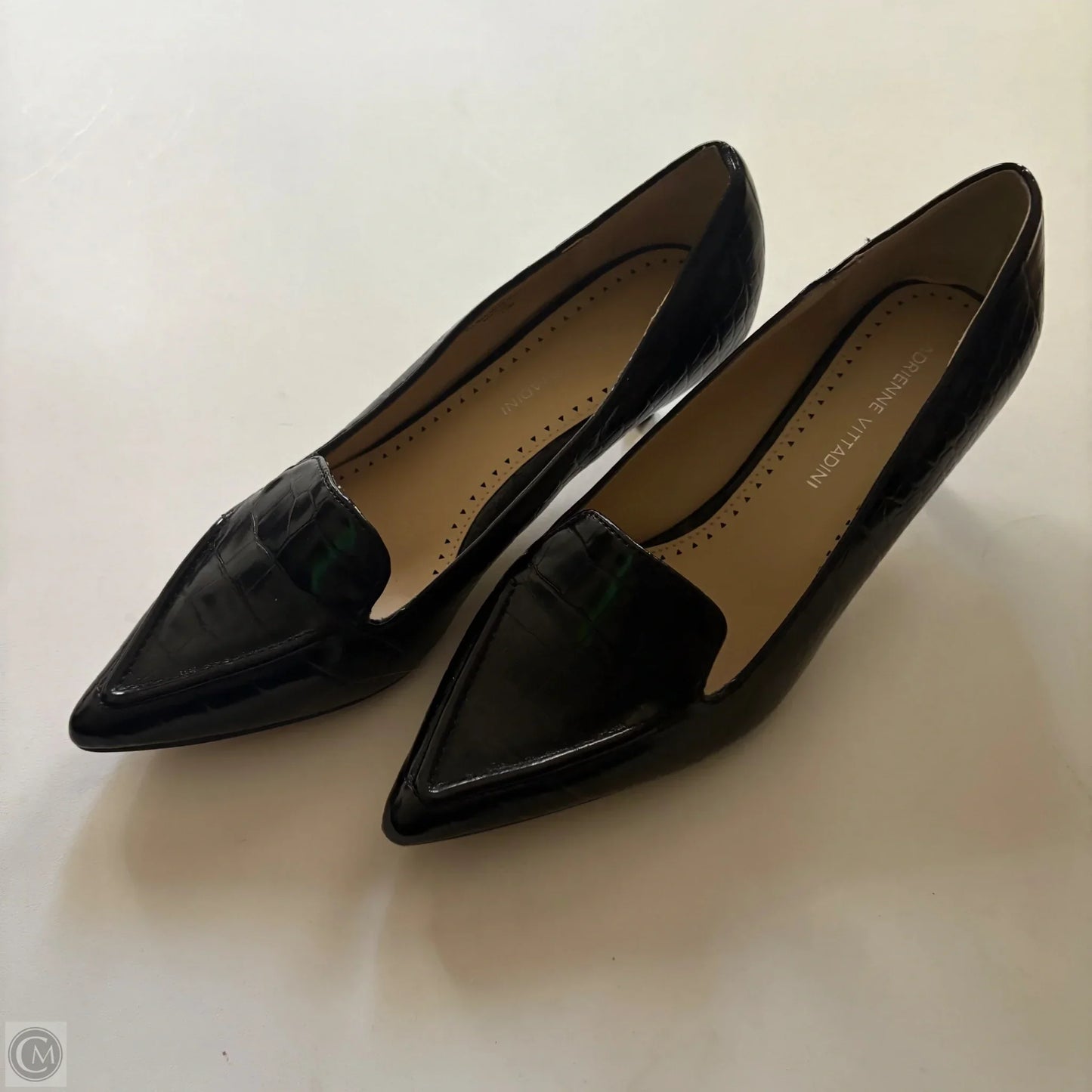 Shoes Heels Kitten By Adrienne Vittadini In Black, Size: 7.5