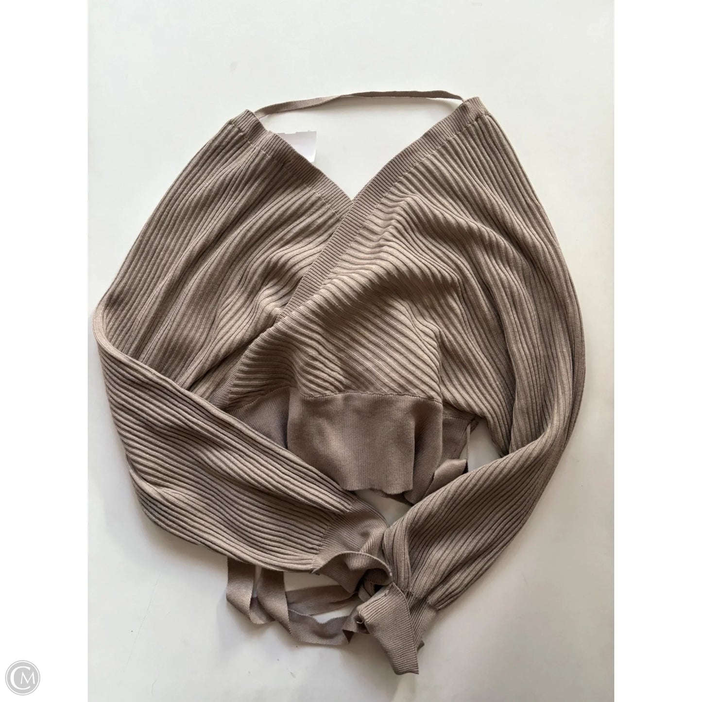 Sweater By Guess In Taupe, Size: L