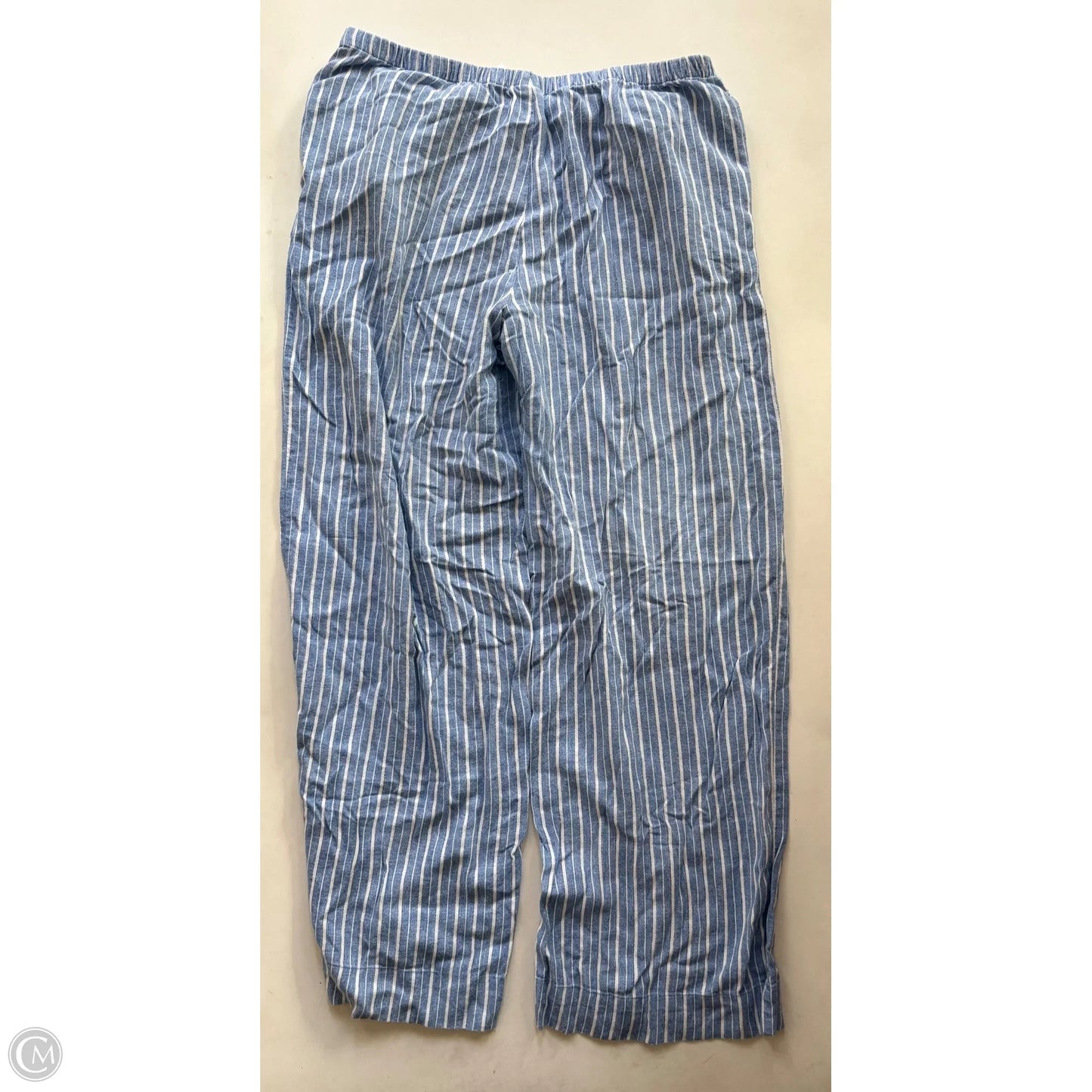 Pants Lounge By A New Day In Striped Pattern, Size: 12