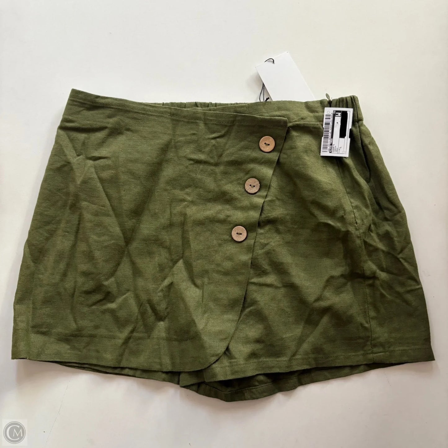 Shorts By Love Tree In Green, Size: L
