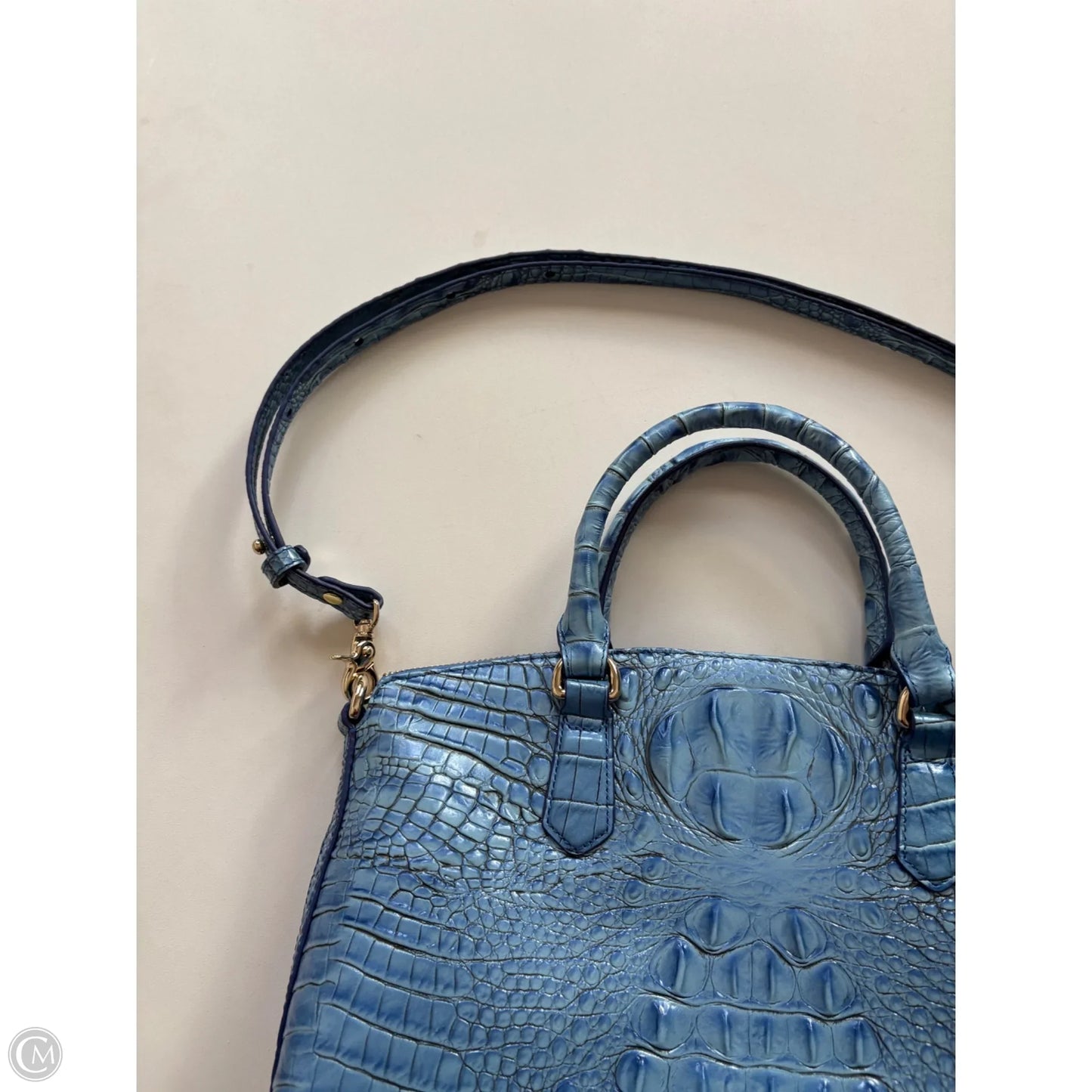 Handbag Designer By Brahmin, Size: Large