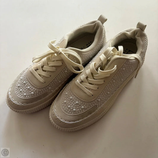 Shoes Athletic By Nicole By Nicole Miller In Cream, Size: 9.5