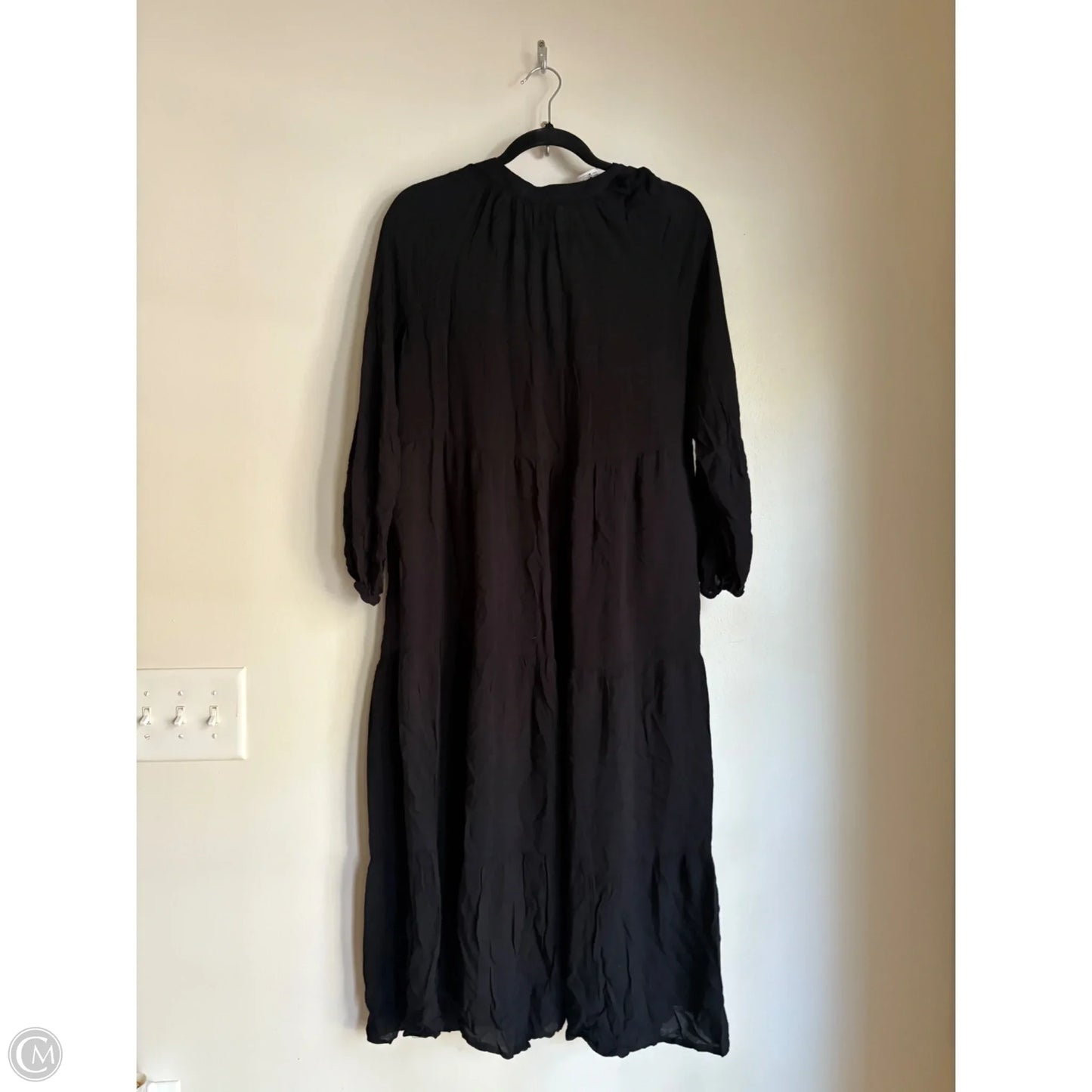 Dress Casual Maxi By A New Day In Black, Size: S