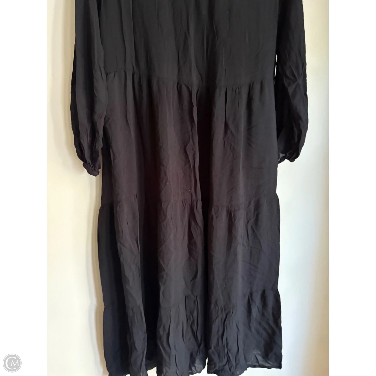 Dress Casual Maxi By A New Day In Black, Size: S