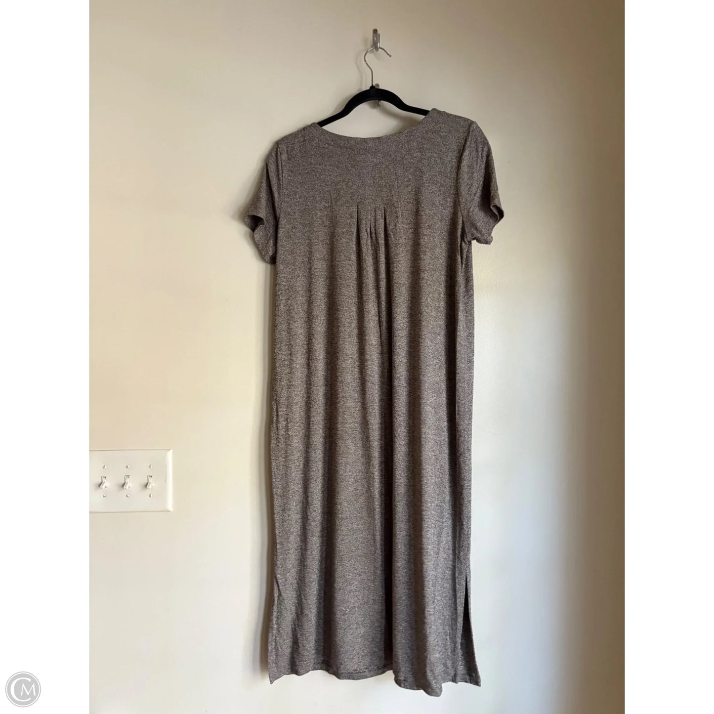 Dress Casual Midi By J. Jill In Brown, Size: S