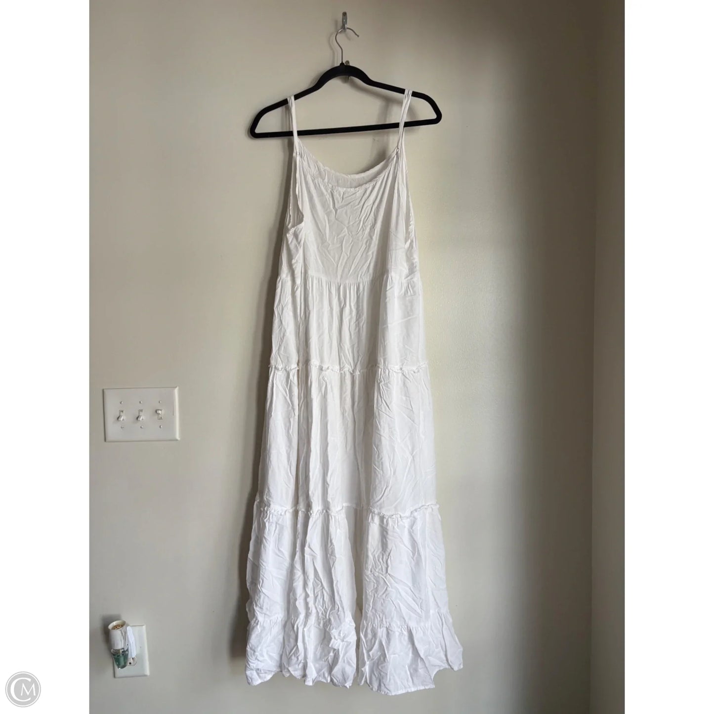 Dress Casual Maxi By Chicsoul In White, Size: 3x