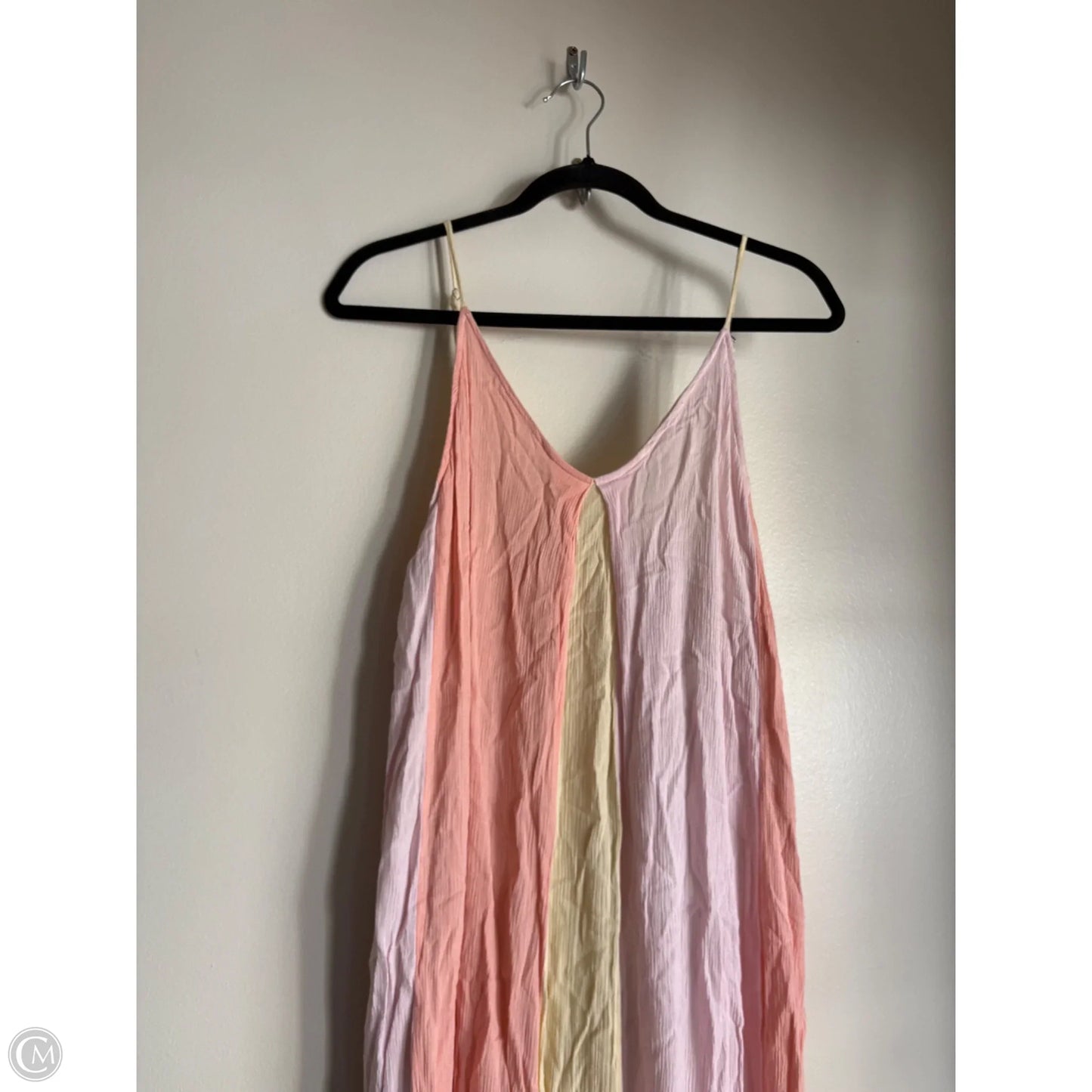 Dress Casual Maxi By Main Strip In Yellow, Size: 3x