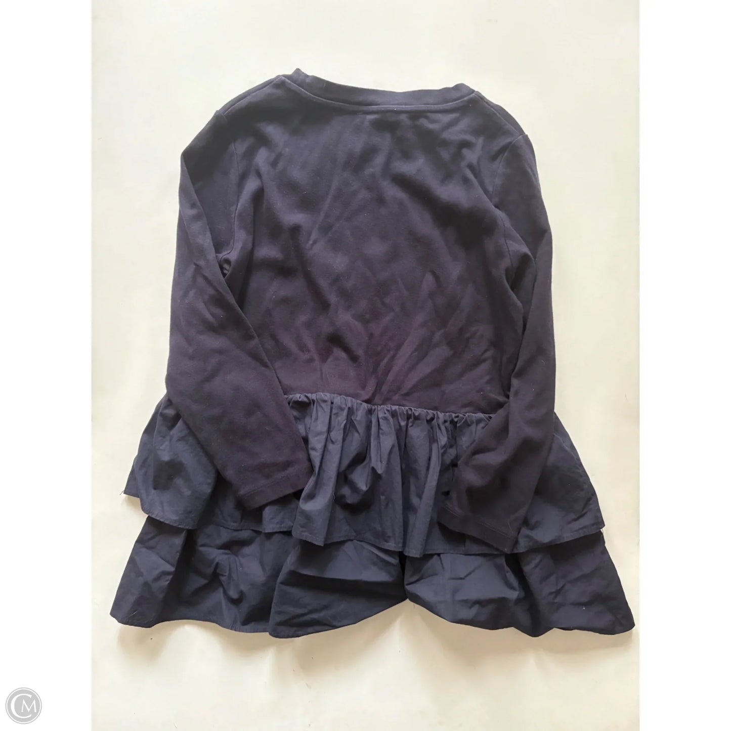 Top Long Sleeve By Cos In Navy, Size: Xs