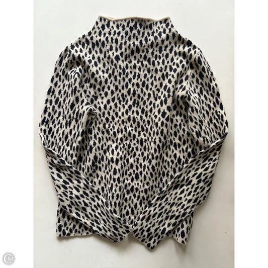 Sweater By Ann Taylor In Animal Print, Size: M