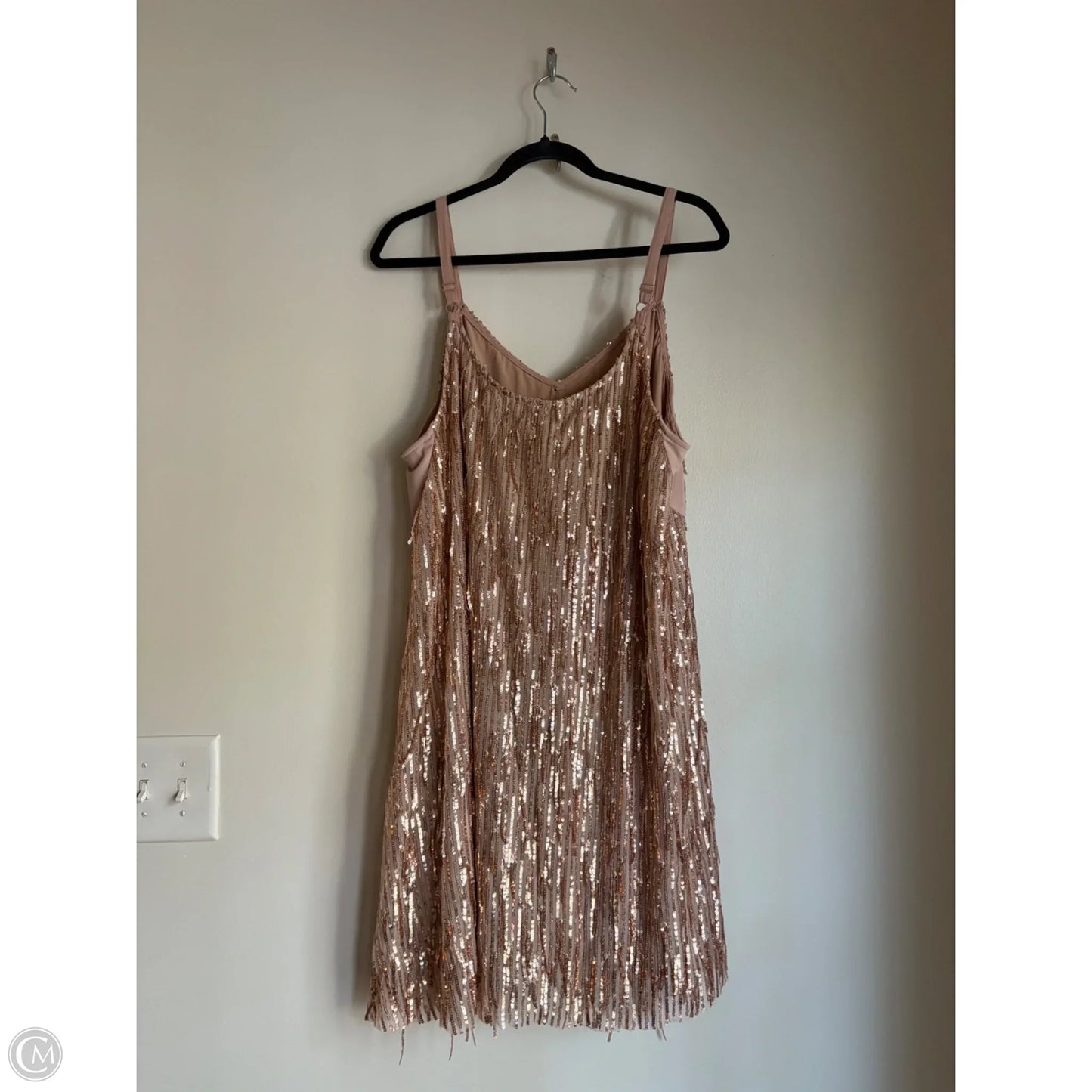 Dress Party Short By Torrid In Gold, Size: 2x