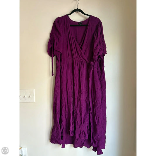 Dress Casual Maxi By Torrid In Purple, Size: 3x